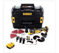 DeWalt DCS355NT Outil oscillant multi-cutter sans fil 18V Brushless + 1x Batterie 4,0Ah + Coffret TSTAK + Accessoires 29 pcs. - sans chargeur