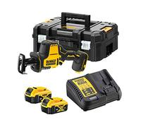 Scie sabre 18V DCS369NT-XJ + 1 batterie 18V 5 Ah + chargeur DCB1104-QW DEWALT