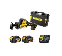 Dewalt DCS369M2-QW Scie sabre XR 18V 2 X 4.0 Ah batteries + chargeur en coffret