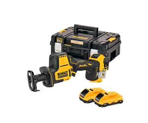 DeWALT DCS369P2-QW Kit De Scie Alternative À Batterie Li-ion 18 V (2 Batteries De 5,0 Ah) Dans Un Coffret TSTAK