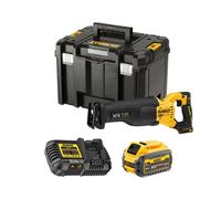 Dewalt DCS386T1-QW Scie sabre XR FlexVolt Advantage 18V - 1 X 6.0Ah batterie 54V + chargeur en coffret