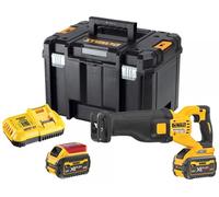 DeWalt Scie sabre 2.0 XR FlexVolt 54V 3Ah Li-ion Brushless – 2 batteries – Coffret TSTAK