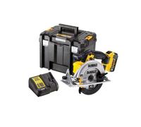 Dewalt DCS391P1 Scie circulaire XR Li-Ion 18V 1 x 5.0Ah, chargeur et TSTAK