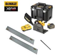 DeWALT DCS520T2-GB 54V XR FLEXVOLT Plunge scie - 2 Guide Rails