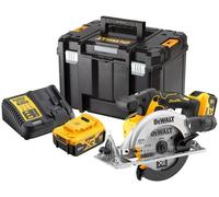 DeWALT DCS565P2 Scie Circulaire XR (165mm/18V/2x5,0 Ah) Tstak