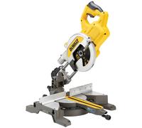 DeWalt DCS777N-XJ Scie à onglets radiale XR FLEXVOLT 54V Brushless 216mm - sans batterie ni chargeur, Noir/Jaune