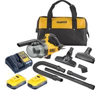 DeWalt DCV 501 LH2 Aspirateur sans fil 18 V 0,7 l e poussière L + 2x Powerstack batterie 5,0 Ah + chargeur