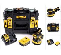 DeWalt DCW 210 M1 Ponceuse excentrique sans fil et sans balais 18V 12.000U/min 125 mm + 1x Batterie 4,0 Ah + Chargeur rapide + Coffret de transport