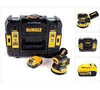 DeWalt DCW 210 NT Ponceuse excentrique sans fil et sans balais 18V 125 mm + 1x Batterie 5,0 Ah + Coffret de transport - sans chargeur