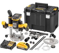 DeWalt DCW 620 H2T Défonceuse sans fil 18 V 12 mm Brushless + 2 batteries Powerstack 5,0 Ah + chargeur + TSTAK