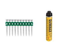 Dewalt DDF6110050 Clous C5 et 1 cartouche de gaz, Argent, 20mm, Set de 800 Pièces