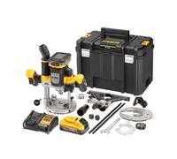 DeWALT DCW620H2 Routeur sans fil (12mm/18V/2x5,0Ah) Tstak