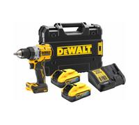 DEWALT DEWALT Perceuse-visseuse sans fil 18V avec 2 batteries 18 V / 5 Ah Powerstack Quantité:1