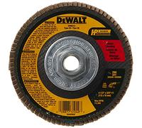 DEWALT Disque à lamelles, zircone, 4-1/2" par 5/8"-11, grain 80 (DW8313)