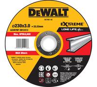 DEWALT Disque à tronçonner EXTREME 230x3x22,23mm Métal Type 42 (Coudé) DX7987-AE