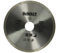 DeWALT DT3713 Lame de scie diamantée a bord fermé 125 x 22,2 mm
