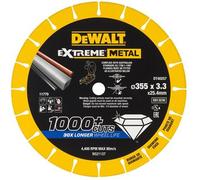 DeWALT Disque diamant EXTREME METAL, 355 x 25,4 x 3,3 mm DT40257