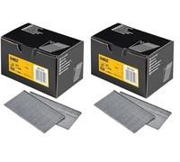 DEWALT DNBA1650GZ - Boîte de 2500 clous de 50 mm Gris, Taille VZ 50mm (Lot de 2)