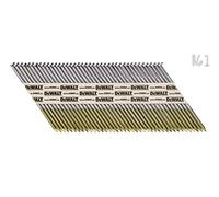 DeWalt DNPT28R75Z Pointes en bande papier 33° crantées 2,8 x 75 mm Argent