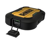 DeWALT Double port de charge rapide 10 000 mAh fourni avec un Kevlar® fourni avec un câble renforcé de type C vers USB
