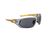 DEWALT DPG112-2D Miter Premium Lunettes de sécurité ventilées et antidérapantes - Verres fumés - Monture et verres ventilés - Branches et nez en caoutchouc - 1 paire