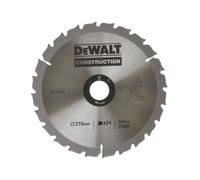 DeWalt DT1154QZ 216 x 30 x 24 dents Lame de scie circulaire Construction (Import Grande Bretagne)