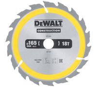 DeWALT DT1933 Lame de scie circulaire, 165x20 mm, 18 dents