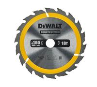 DeWALT DT1933 Lame de scie circulaire, 165x20 mm, 18 dents
