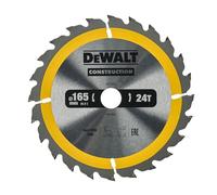 DeWALT Lame de scie circulaire DT1934 165 x 20 mm, 24 dents
