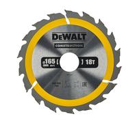 DeWalt Lame pour construction DT1936-QZ 165 x 30 mm 18 dents (AC)