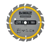 Lame de scie circulaire 136x10 mm 16 dents ATB/délignage angle d'attaque 20 - DT1946-QZ - DEWALT