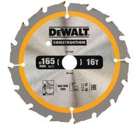 DeWALT DT1948 Lame de scie circulaire, pour scies circulaires sans fil, 165/20 mm, 16 dent