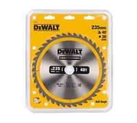 DeWALT Lame de scie circulaire DT1955 235 x 30 mm, 40 dents, stationnaire