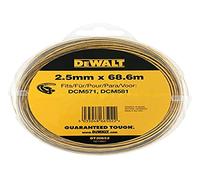 DeWalt DT20652-QZ - Bobine de Fil 2,5 mm x 68,6 m pour Débroussailleuses DeWalt DCM561, DCM571, DCM581 Couleur