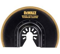 Lame titanium Ø100 mm pour Multicutter DEWALT - semi-circulaire à moyeu déporté - DT20711