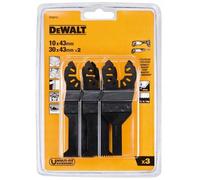 DeWalt Blister de 3 Pieces DT20701/DT20704/DT20706 Pour Multi-Cutter - DT20713 Couleur