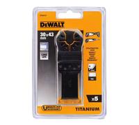 DEWALT Lame de scie plongeante DT20727-QZ 43x30 mm Métal Argent Set de 5