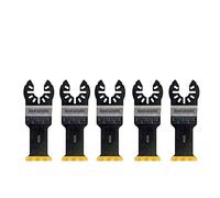 Lames de scie en titane DeWALT pour coupe de métal 30 x 43 mm (5 pièces) DT20727