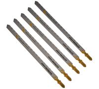 DEWALT - DT2084-QZ - Lames de Scie Sauteuse BIM pour Applications Spéciales - Profondeur de Coupe < 120mm - Attache en T - Pour Panneaux Sandwich et Tôle - Convient pour Utilisation Professionnelle