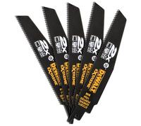 DeWalt Lame pour scie sabre DT2301L-QZ – bi-métal Extreme 2X pour démolition, 152 mm, 1 mm