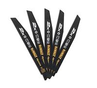 DeWalt Lames de scie sabre DT2308L-QZ bi-métal Extreme 2X 228 x 2,5 mm 5 pièces