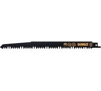 DEWALT DT2345-QZ - Lame de scie sauteuse - Aluminium - Plastique renforcé de fibres de verre - Bois - Acier rapide (HSS) - Noir - 15,2 cm - 2,5 mm