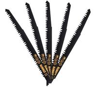 DeWalt Lame pour scie sabre DT2352-QZ Bois 240 mm Argent – Lot de 5 pièces
