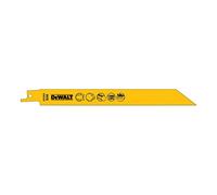 DeWALT DT2353 Lame de scie sabre bimétal 203 mm pour la coupe des métaux, 5 pieces