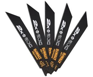 DeWALT DT2408L Demolition Lames de scie a guichet 203mm (5 pieces)