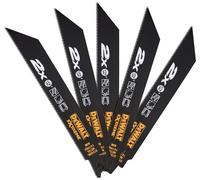 DeWALT Lames de scie à guichet DT2408L Démolition 203 mm 5 pièces