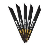 DeWalt DT2409L-QZ DT2409L-QZ-Hoja de Sierra Sable bi-Metal Extreme 2X-305mm-14/18, Argent, 305 mm