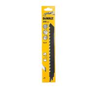 DEWALT Lame de Scie Sabre à Denture au Carbure de Tungstène 240mm DT2420-QZ