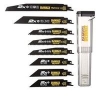 DeWALT DT2443L-QZ Coffret de 8 lames pour scie sabres