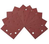 DeWalt Feuilles abrasives DT3020-QZ 115x115 mm grain 40 10 pcs 8 trous Velcro pour ponceuse vibrante